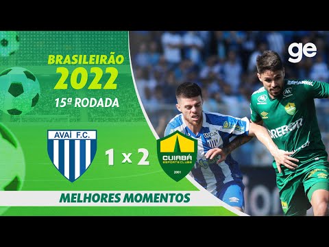 Gols e lances de Avaí x Cuiabá