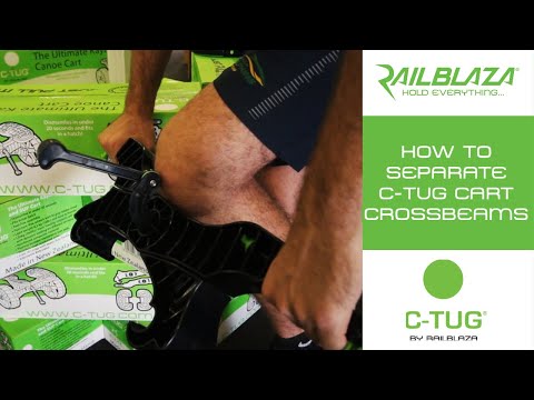 How To Separate C-Tug Canoe & Kayak Cart Cross Beams