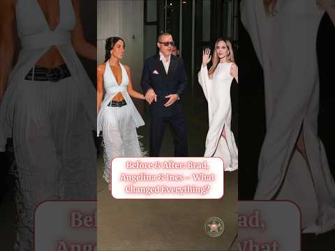 Brad Pitt, Angelina Jolie & Ines – Is This The Final Goodbye? 💔