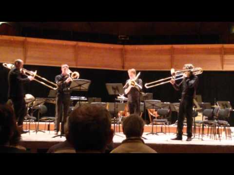 Pelle van Esch plays 'The Pink Panther' with Trombone Quartet Young KC