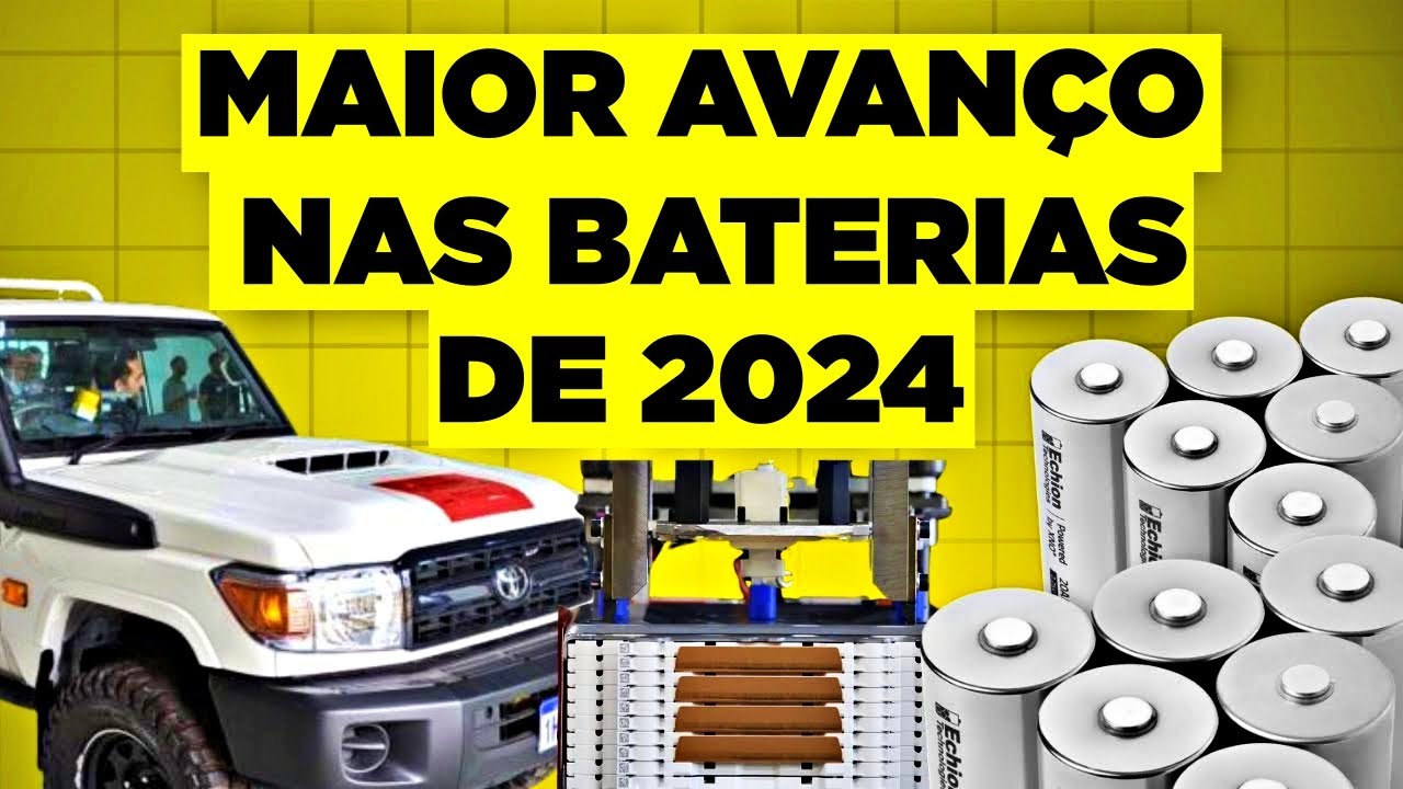 A 1ª Bateria de Níobio para Veículos Elétricos do Mundo, Carrega 100% em 10 Minutos!