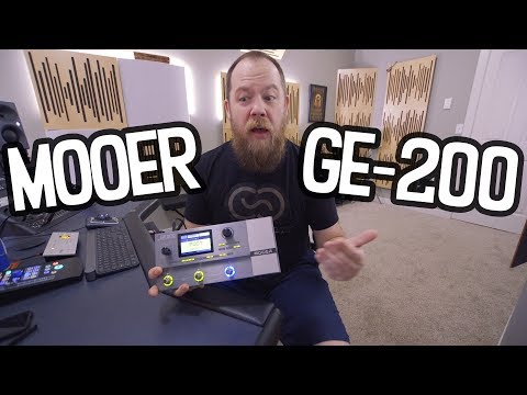 Mooer GE200 Amp Modeler / Multi-Effects Pedal image 7