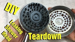 How to Take Apart / Disassemble Leaking Shower Head by Waterpik