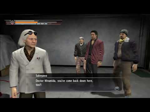 Everyone's reaction when they run into Doc Brown in Yakuza 4