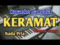 KERAMAT KARAOKE NADA PRIA Rhoma Irama Audio HQ Live Keyboard
