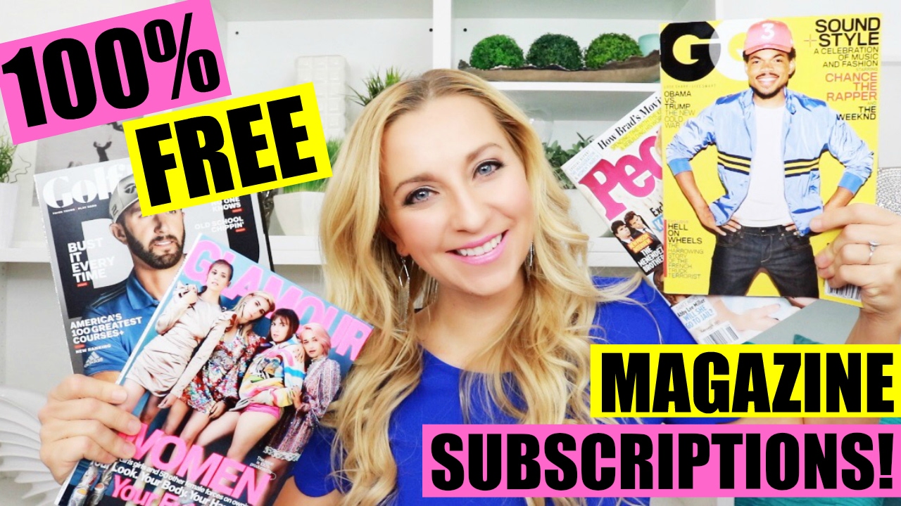 How to Score 100% Completely FREE Magazine Subscriptions!🙌