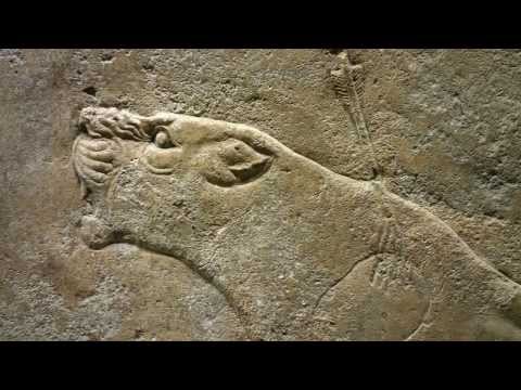 Ashurbanipal Hunting Lions (Assyrian)