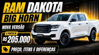 Ram Dakota Big Horn chega por R$ 205.000: vale mais que a Fiat Titano? #ram #dakotabighorn #dakota
