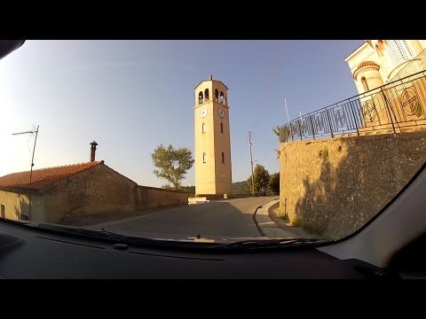 Kastri, Arcadia, Greece - onboard camera