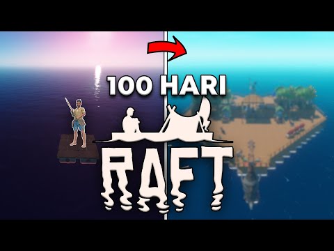 100 Days at Sea RAFT! | ft. @KeiKeiRoblox