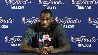 LeBron James NBA Finals Press Conference: 2007 vs 2013