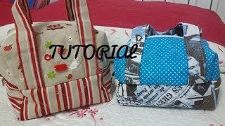 BAULETTO CON MANICI -TUTORIAL CUCITO