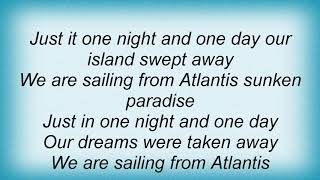 Atrocity - The Sunken Paradise Lyrics