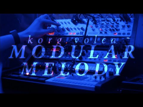 Live Korg Volca (Modular, Keys, Bass, Sample) — Modular Melody