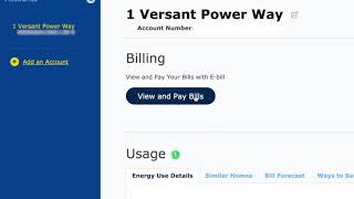 How to use Versant Power Online Services