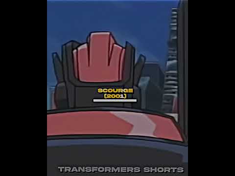 Scourge Evolution (1987-2023) #shorts #transformers #edit