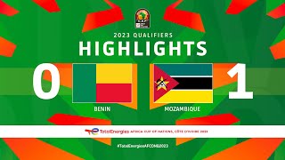 Éliminatoires de la CAN – Côte d’ivoire 2023 | Groupe L : Bénin 0-1 Mozambique