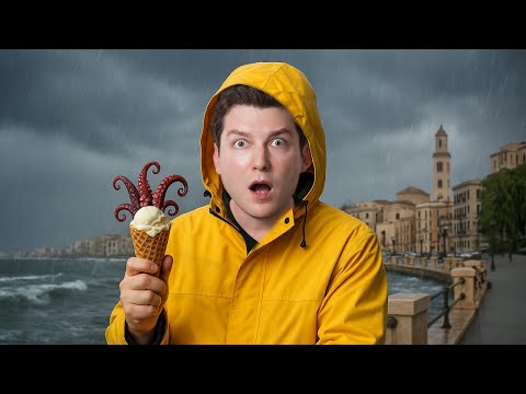 We Came for Bari Street Food… and Got Hit With a Storm 🇮🇹🌧️