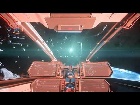 Star Citizen PTU (3.8.2) - Aegis Vanguard Warden Weapon Testing - 1x CF-557 & 2x GVSR & 2x ATVS