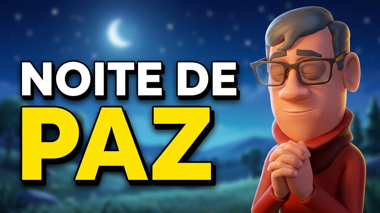 ESSA MENSAGEM VAI ACALMAR A SUA NOITE -  MINUTO COM DEUS HOJE