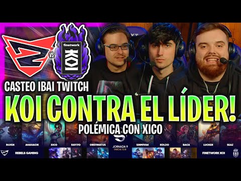KOI SE ENFRENTA EL LÍDER DE SUPERLIGA CON POLÉMICA! | KOI vs RBLS SUPERLIGA CASTEO IBAI LVP ESPAÑOL