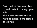 Ska Music - The Skankaroos lyrics video 