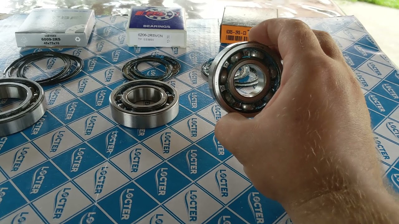 Łożyska 2RS, ZZ czy mają za mało smaru