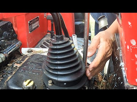 Mahindra Tractor shifter boot replacement