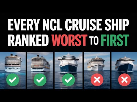 Thumbnail for EVERY NCL Cruise Ship RANKED Worst to First!