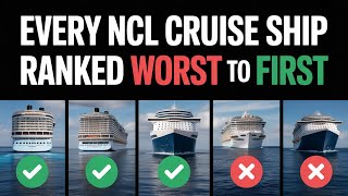 EVERY NCL Cruise Ship RANKED Worst to First!