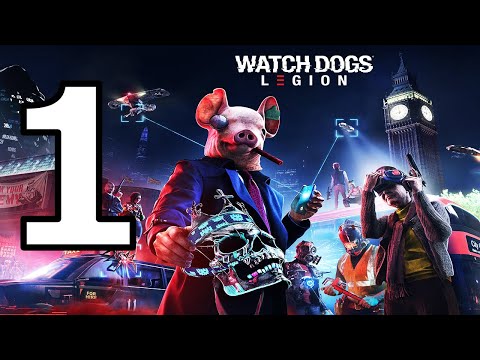 Watch Dogs Legion Walkthrough Part 1 - No Commentary Playthrough (PS4)