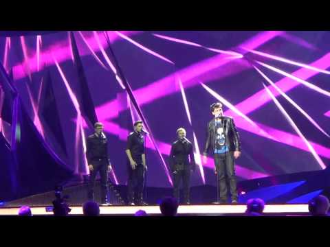 ESCKAZ live in Malmö:First dress rehearsal Final Lithuania Andrius Pojavis Something