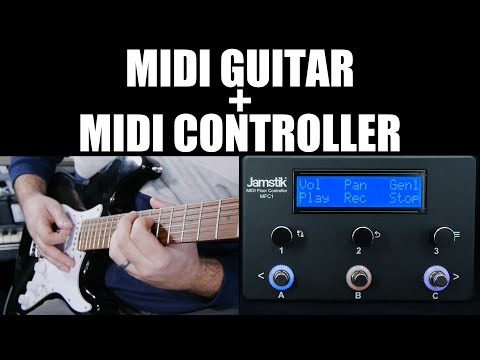 A Midi Controller for the Jamstik Midi Guitar | Jamstik MFC1 Midi Foot Controller