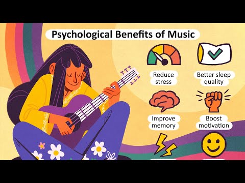 IELTS Essay 0009 Music mainly serves as a way for individuals to reduce their stress and anxiety.