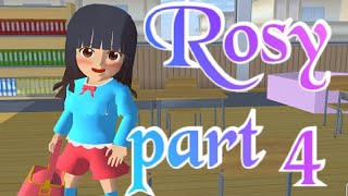 Rosy (Part 4) || Chindrella story in GS Gamer || Sakura School Simulator