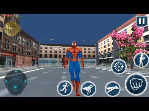 Flying Iron Superhero Spider Mission | Spider Hero Crime City Fight - Android GamePlay