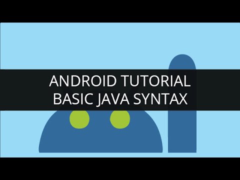 Android Tutorial Java Basic Java Syntax Part 4 | Edureka