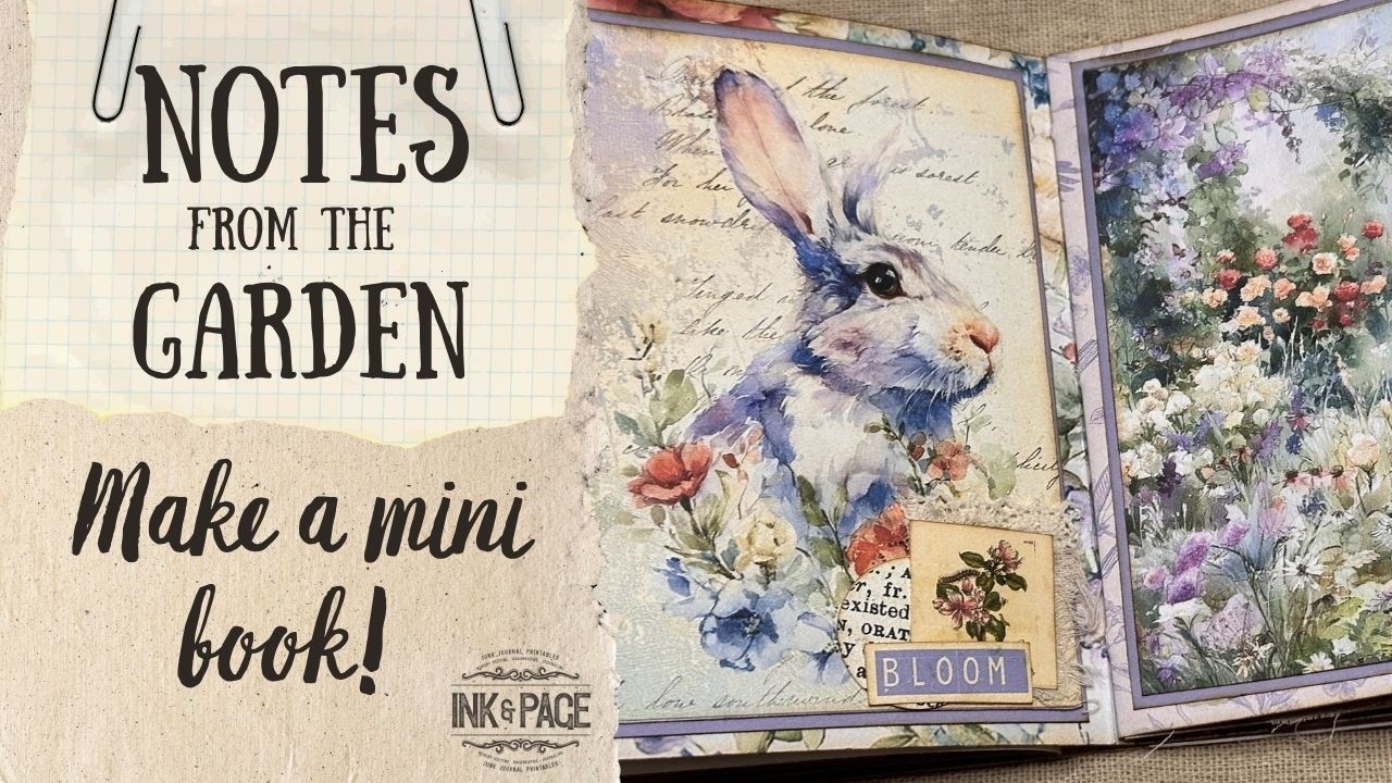I Lost Control of This Project (And It Turned Into This) 🌷Notes from the Garden 🌷Make a Mini Book