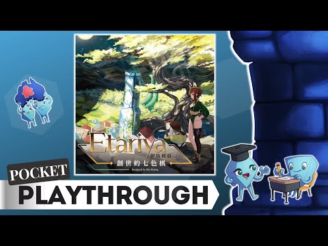 Etariya? ?-  Board Game, Playthrough with Tarrant and Stella