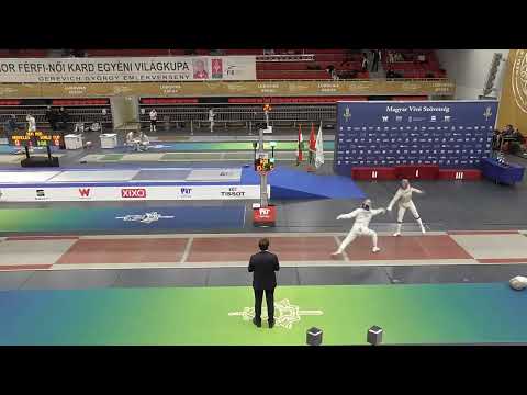 Budapest World Cup JWS 2022 - L64 - Brassai HUN v Ribeiro FRA