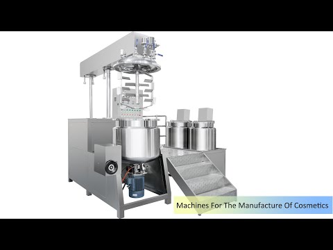 , title : 'Cosmetics Processing Equipment / machines for the manufacture of cosmetics / #Immaymachine'