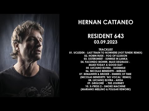 HERNAN CATTANEO (Argentina) @ Resident 643 03.09.2023