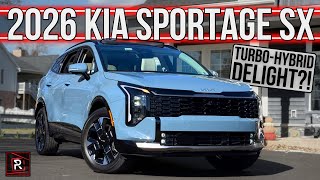 [Redline] The 2026 Kia Sportage SX-Prestige Hybrid Delightful SUV With Extra Space For Your Family