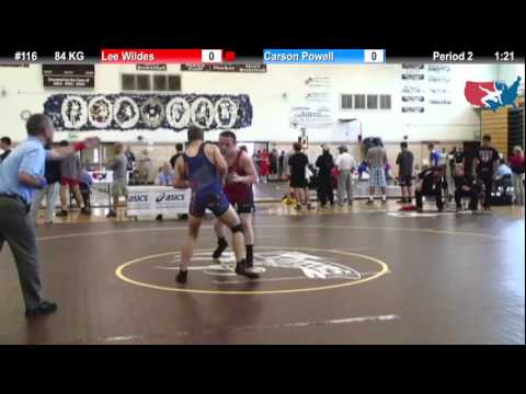 FILAJR WTT: 84 KG Lee Wildes (USOEC) vs. Carson Powell (Team Excel)