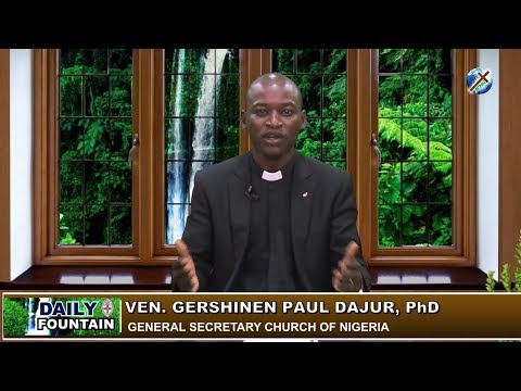 DAILY FOUNTAIN OF NOVEMBER 7, 2018 - VEN. GERSHINEN PAUL DAJUR Ph.D