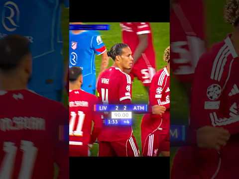 When Van Dijk Saved Liverpool🥶🤯