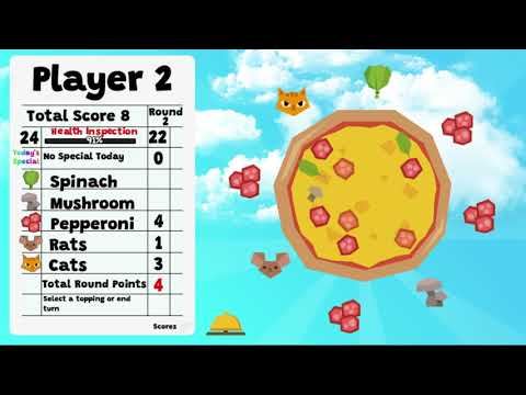 Pizza Rat Party Game