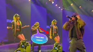 Watch Viral Video as Ayrastarr Try to Seduce Wizkid on Stage with TWÈRK 2 Sugar