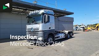 Mercedes-Benz Arocs 2545 6X2 Meiller RK 20.67 containersystem Lift+steering ax hook lift truck for sale - Image 4 | Autoline AU Mercedes-Benz Arocs 2545 6X2 Meiller RK 20.67 containersystem Lift+steering ax hook lift truck | Image 4 - Autoline