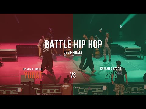 BATTLE HIP HOP [Demi-finale] - JOYSON & JUNIOR (Yudat) vs KASHAM & KASAN (2K's) - The CODE 2023